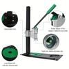 Adjustable Bench Bottle Capper Metal Lever Type Capping Machine Brew Wine Bottle Cap Pressing Beer Bottles Capper for  Brewing