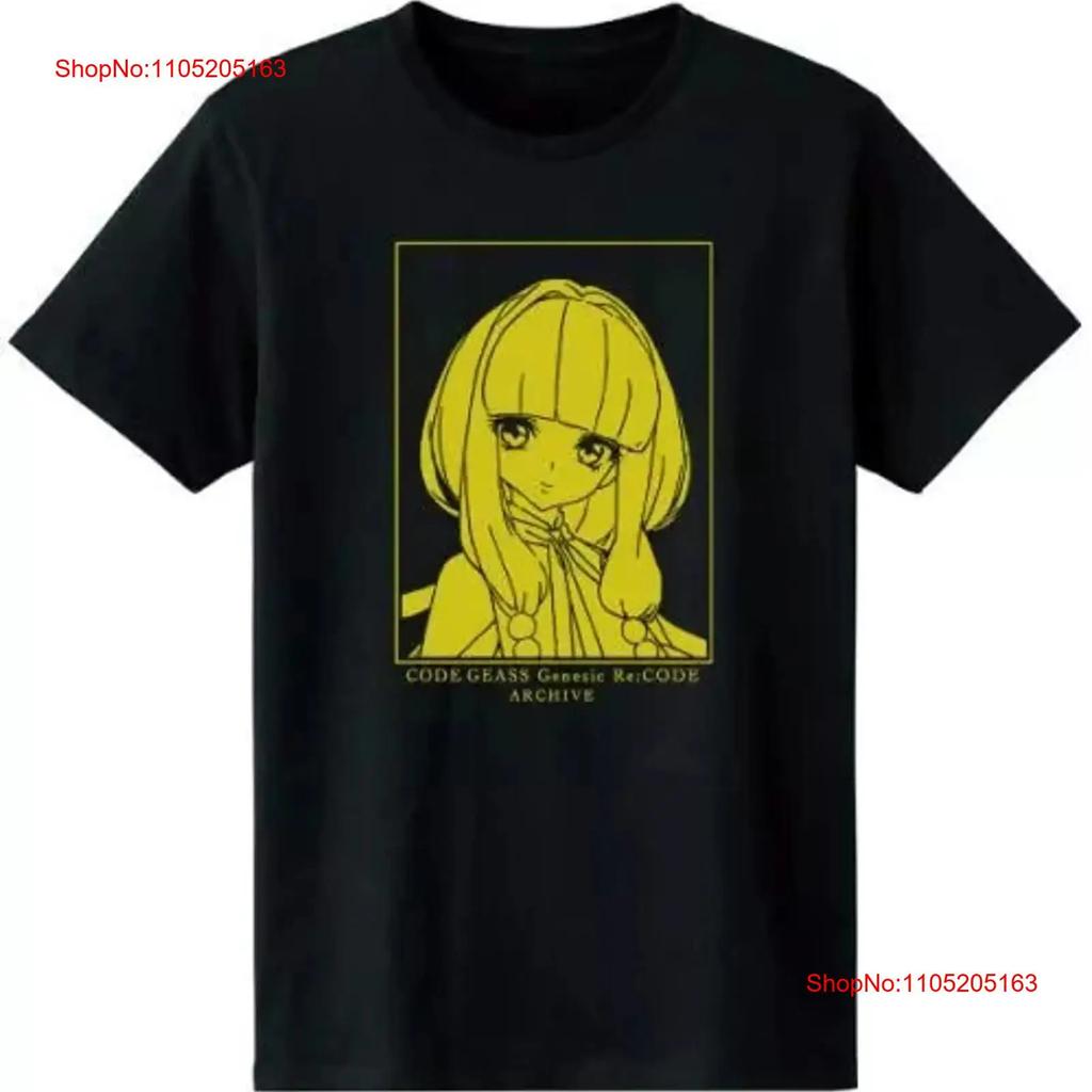 Archive T Shirt Blackunisex M Size Code Geass Genesic Re vintage Washed graphic streetwear Breathable homme Comfortable