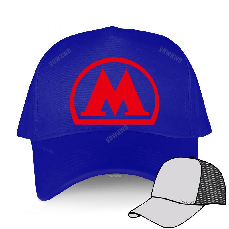 Women Caps cotton Funny Design golf hat Adult Adjustable Moscow Metro logo Men's yawawe many color baseball cap unisex hats
