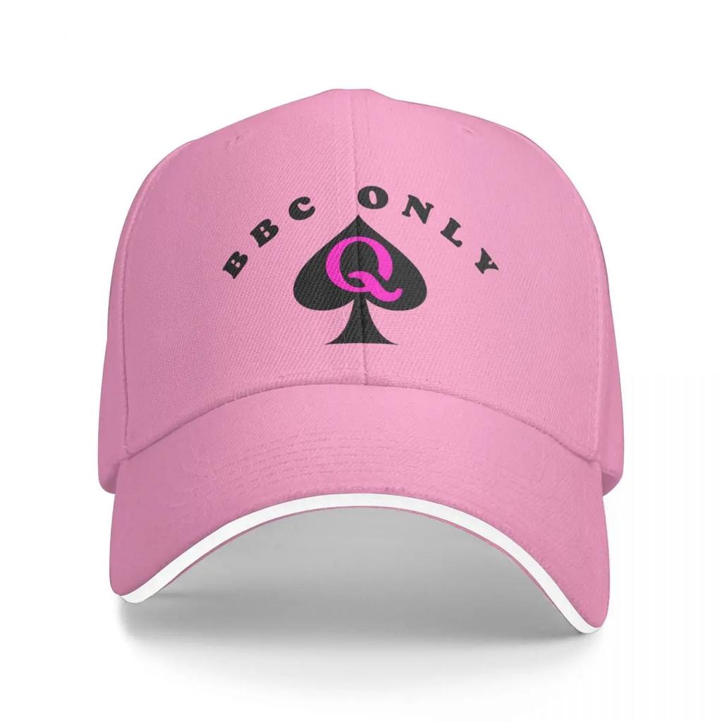 BBC Only Queen of Spades Sissy Faggot Symbol Baseball Cap beach hat Hip Hop Sunscreen Women Men's