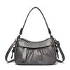 Crossbody Bag - Stylish and Simple, Suitable for Middle-aged Mothers. Soft Leather, Casual Style, Single Shoulder Bag.