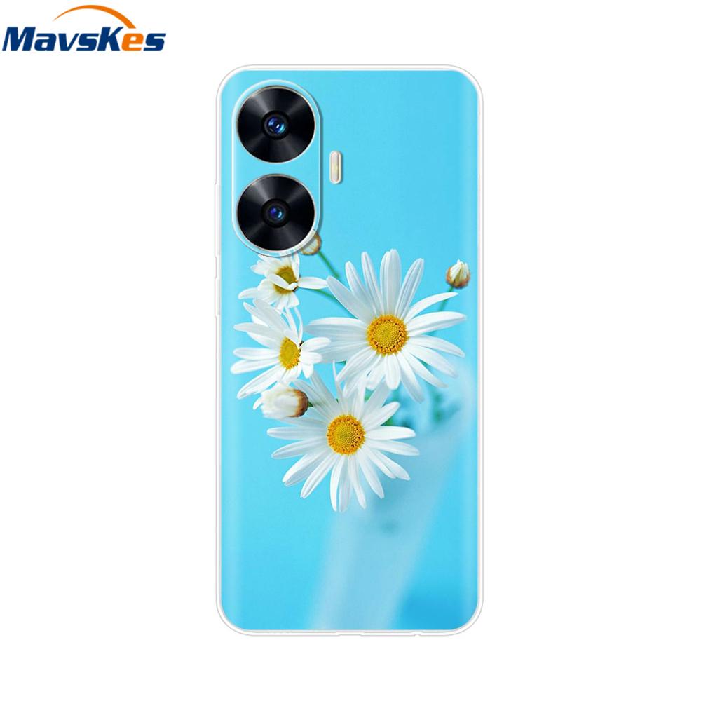 For Realme C55 4G Case C 55 Transparent TPU Soft Silicone Cover For OPPO Realme C55 RealmeC55 6.72 Inch Back Cases Phone Bumper