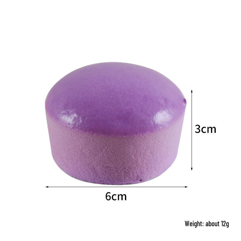 Small PU Slow Rebound Sticky Bread Toy - Little Red Book Style Squeeze Cake