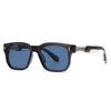 New Sunglasses Men Women Classic Square UV400 Protection High Quality Rivet Glasses Fashion Black Travelling Shades