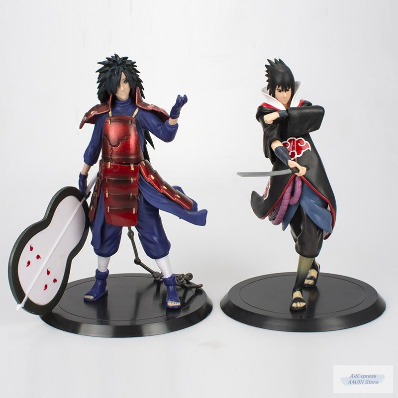 18cm Shippuden Uchiha Madara Action-Figuren Gesichtswechsel PVC-Statue Modell Japan Anime Geschenke Figuren Sammlung Spielzeug