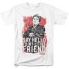 Universal Studios Little Friend - Scarface Adult T-Shirt, X-Large White