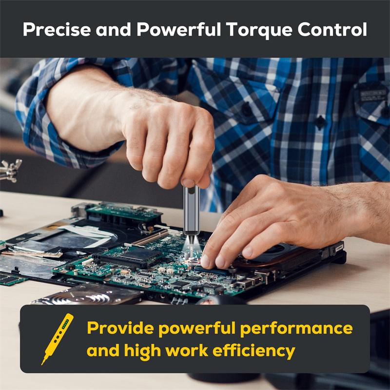 68 in 1 Electric Screwdriver Set 5 Torque Settings Precision Power Tool Magnetic Screw Driver Bits for iPhone Glasses Watch PC