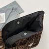 Nyl Leopard Hasp Casual Tote 2026 Winter Retro Fashi Versatile Bags High Quality Design Portable Women's Handbags