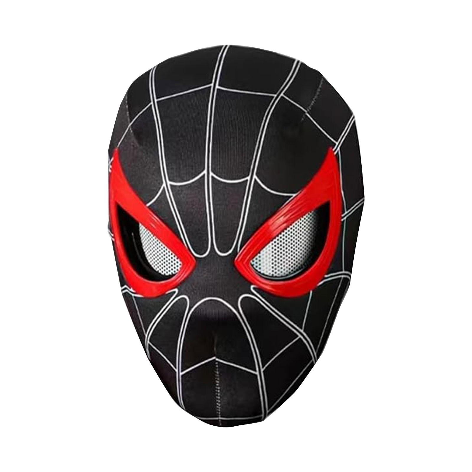 

Adjustable Mask with Movable Eye Mechanism Controlled by Chin for Costume Use Gift Box Included One Size чёрный