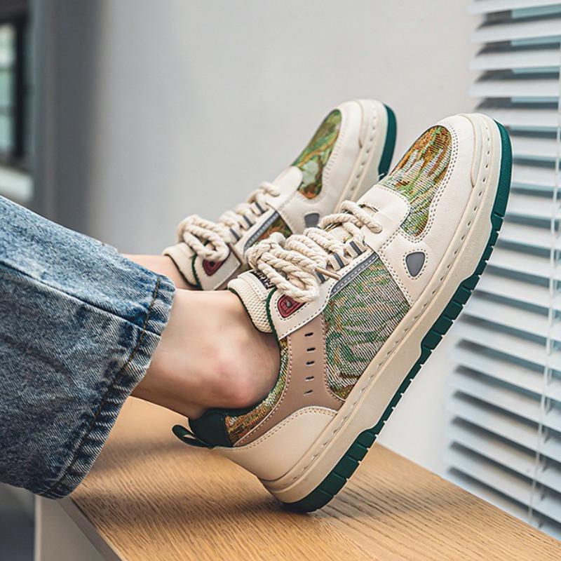 Männer Leinwand Schuhe Retro Wohnungen Casual Lace Up Turnschuhe Herbst Mode Atmungsaktive Tenis Laufschuhe Masculino Zapatillas Hombre