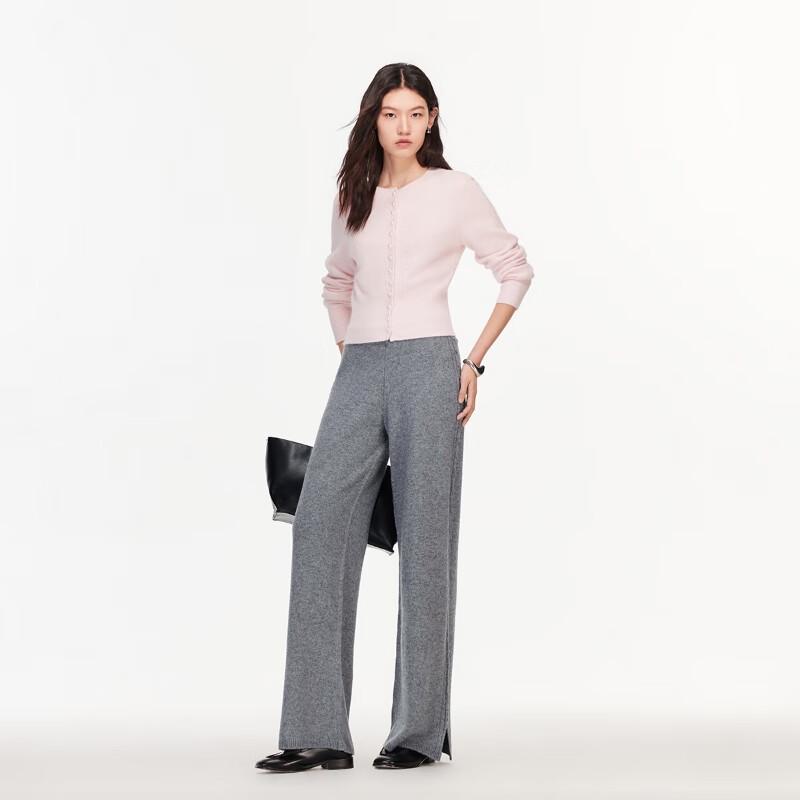 VEROMODA Women's Split Hem Straight-Leg Knit Pants