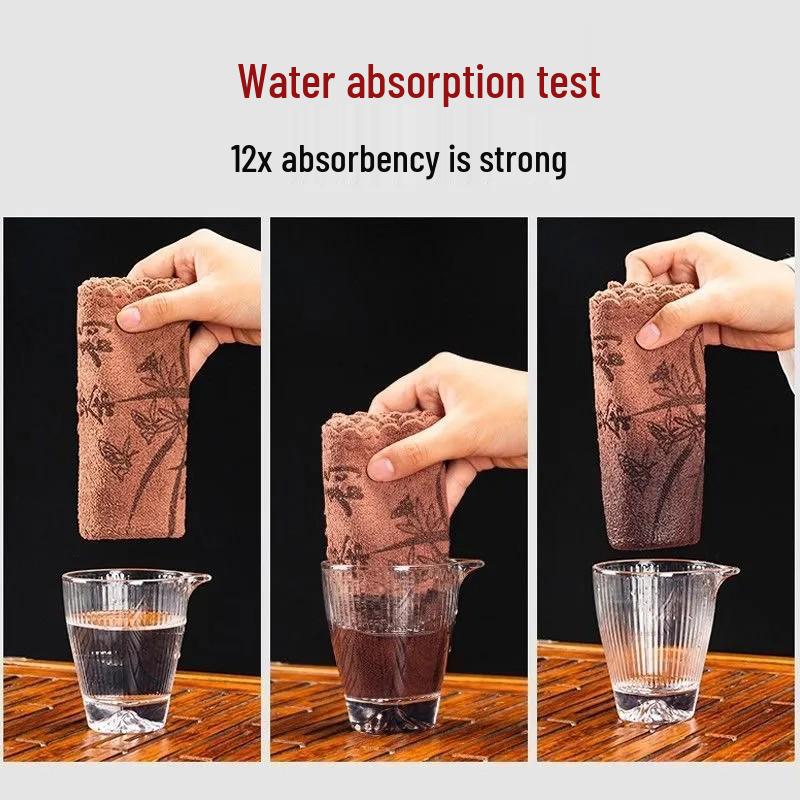 Gongfu Tea Ceremony Absorbent Table Towel Set
