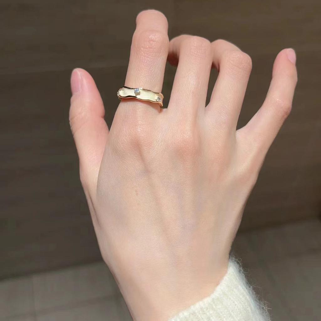 Schmetterling Emaille Bunter Ring für Frauen Verstellbares Offenes Design Einzigartiger und Schicker Schmuck