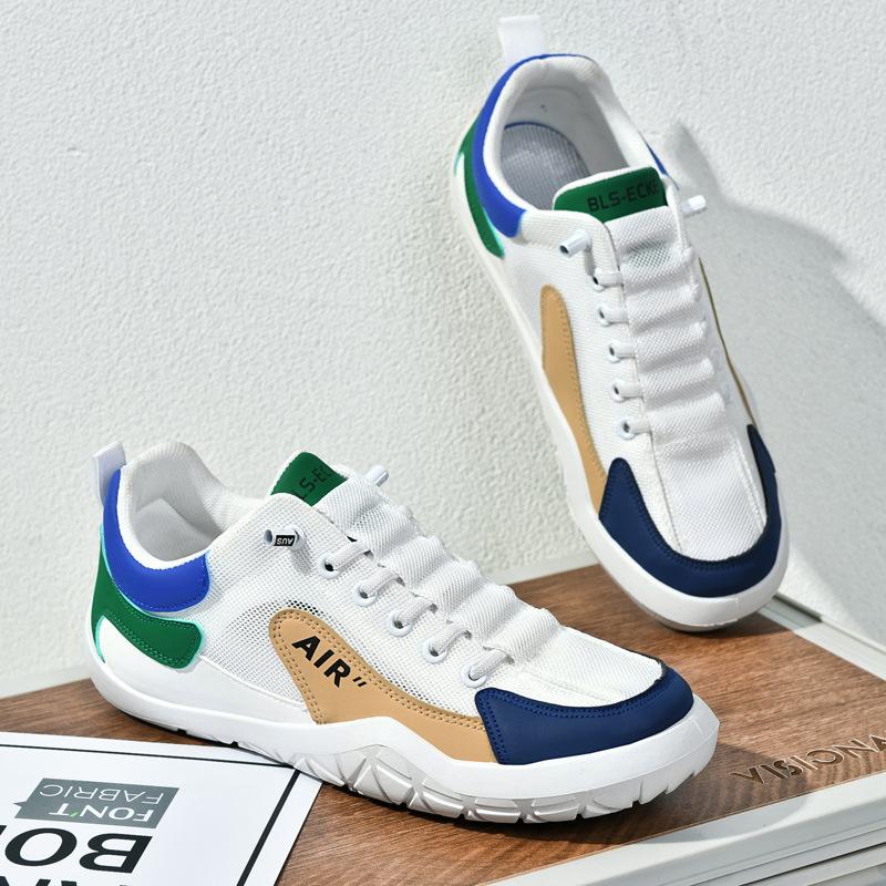 

Forrest Gump men s shoes 2024 summer new breathable thin mesh shoes sports running casual white shoes driving trendy shoes 44