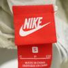 Nike Swoosh Logo Reversible Jacket S White Bore Men's Used