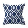 Navy Blue Mandala Nordic Geometric Pillowcase 45x45 Cushion Cover Decorative Pillow Sofa Cushion Home Decor Polyester