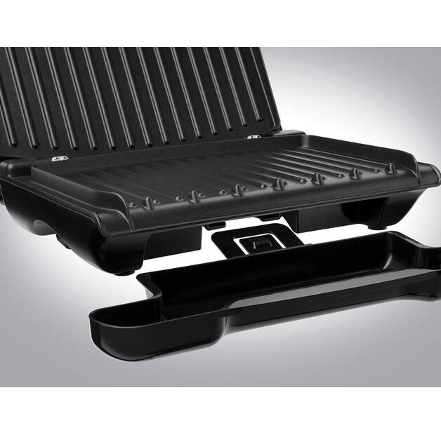 Контактный гриль George Foreman Steel Compact Fitness rot (25030-56)