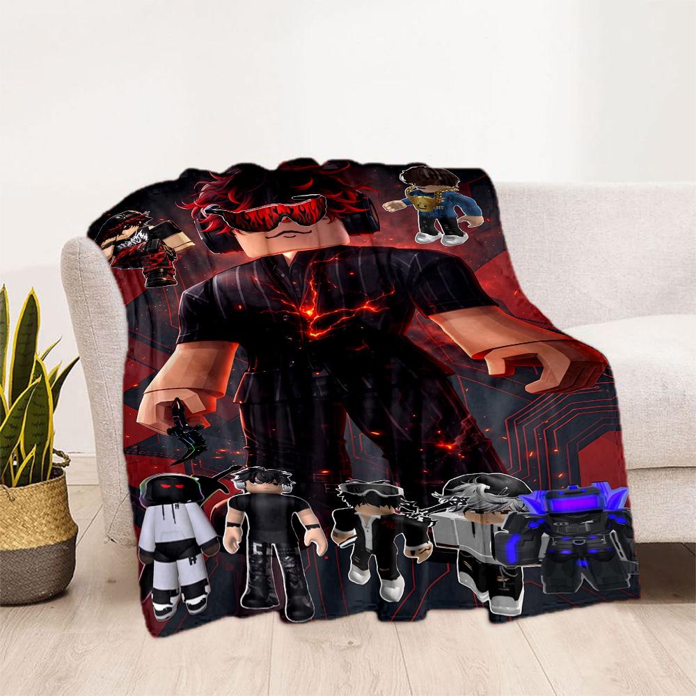 Roblox 103 Blanket Soft Warm Cozy Great for Chair Sofa Seaside Four Seasons Universal Warmthful Decor Ideal Gift For Birthday Valentine'S Day