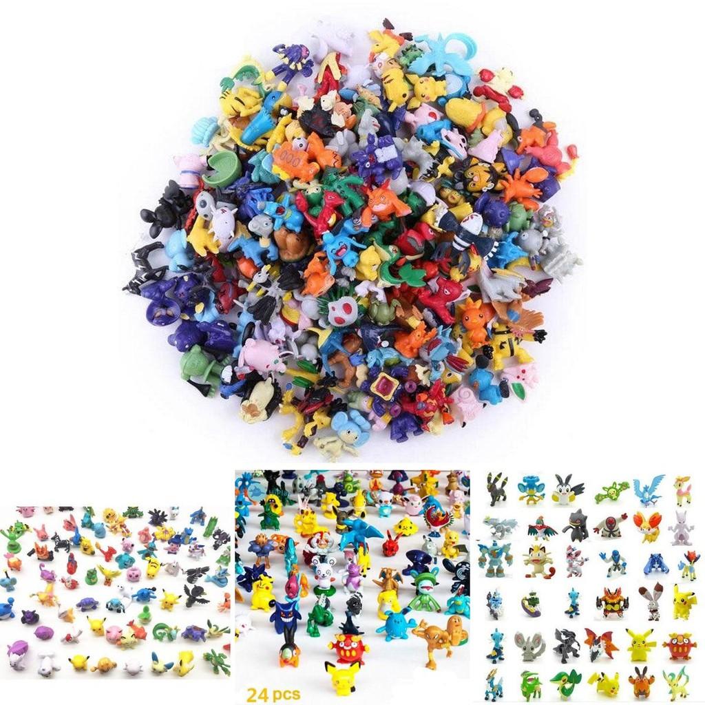 24 Adorable Pokemon Figures For Collectors And Fans 2-3cm Size