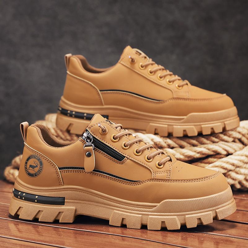 Men 's Casual Four Seasons Fashion Martin Students Comfortable Sneakers Boys Trending Soft Sole Breathable Shoes