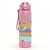 1PC Colorful Retro City Graffiti Street Art Print 750ml Portable Sports Water Bottle Leakproof Gym Outdoor Travel Drink Cup