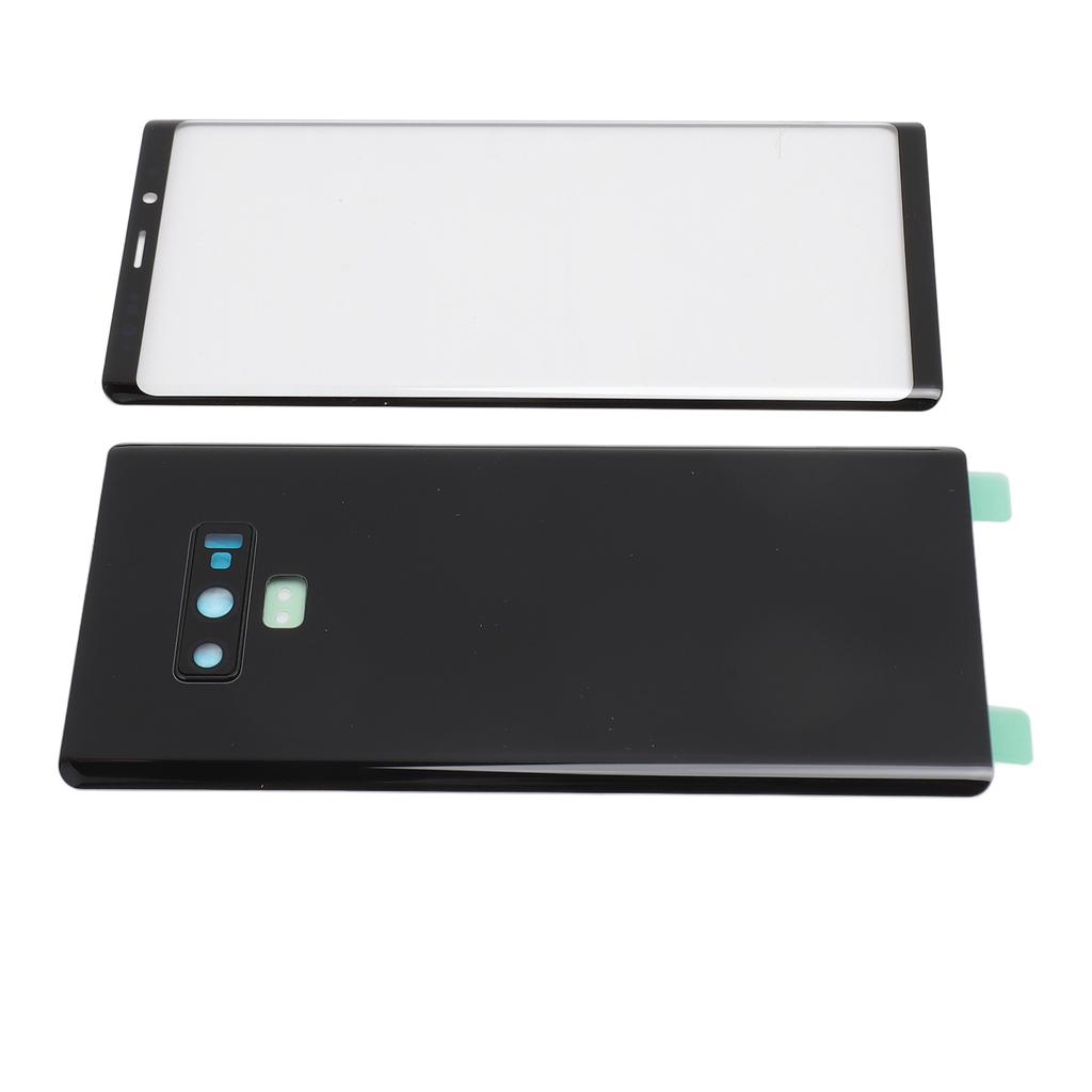 Back Glass Cover Front Glass Outer Screen Replacement with Pre Installed Camera Lens Phone Repair