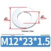 Extra Large Galvanized Metal Flat Washers - Sizes M1.6 to M14