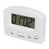 Kitchen Timer Loud Volume Time Up and Count Down Magnetic Design Multifunctional Digital Clock Timer White
