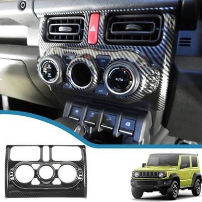 Car Automatic Air Conditioning Control Panel Decorate Cover for Suzuki Jimny JB64 JB74 -2023 Interior Mouldings Accessories