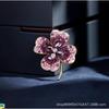 New Alloy Brooch High-end Niche Women's Peony High-end Pin Coat Suit High-end Versatile Brooch