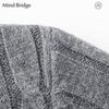 Mind Bridge Men's Wool-Blend Mock Neck Pullover Sweater