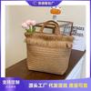 New Straw Bag Hand-woven Tassel Fashion Simple Handheld Women's Bag Large Capacity Shoulder Bag Women