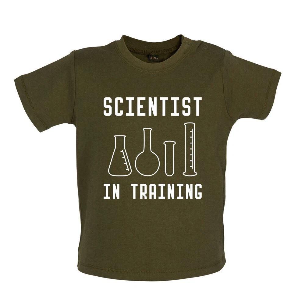 Scientist In Training - Baby Kids Boys Girls Unisex T-Shirt / Babygrow - Science Chemistry Geeky 100