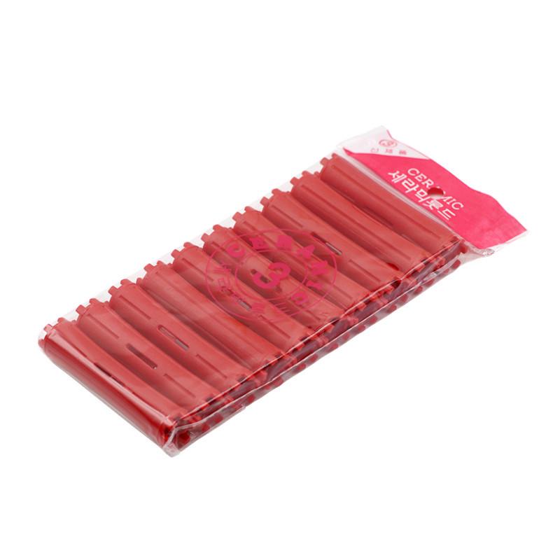 Thickened Curling Practice Rods: Pear Flower Hollow Cold Wave Rods for Textured Hairdressing