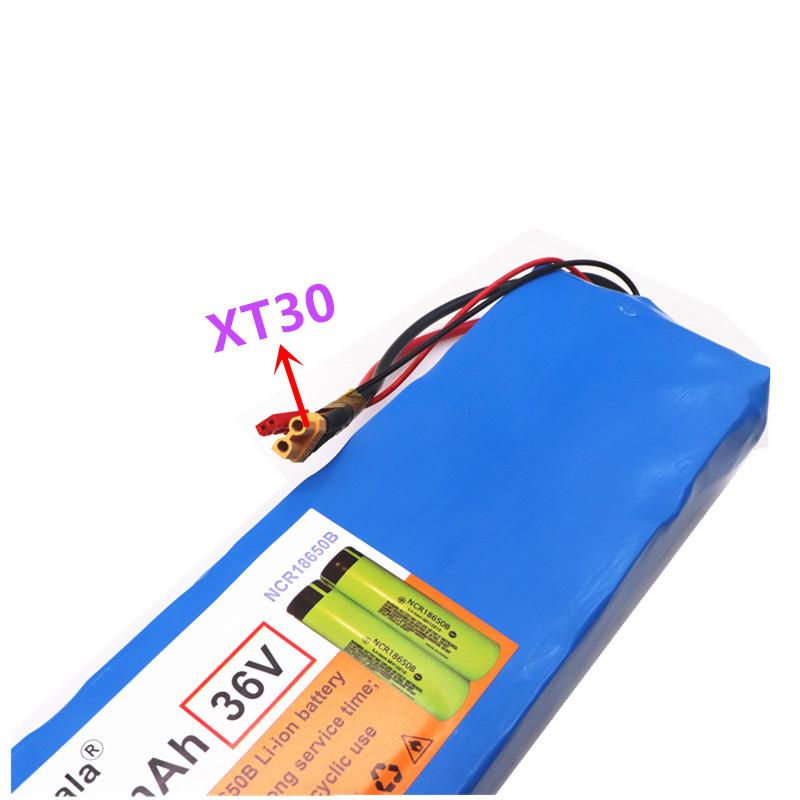 High Power 36V Battery 10S3P 13.6Ah 18650 Battery Pack 500W 36V 13600mAh for Ebike Electric Bicycle with BMS