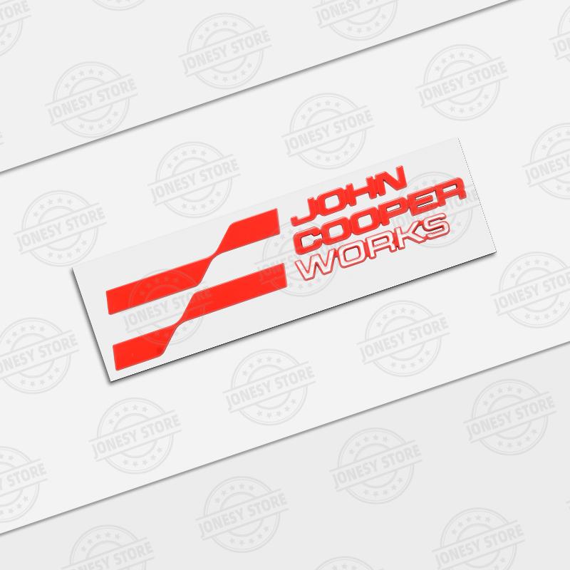 Logo Metallo Auto John Cooper Works Badge 3D Scritta Adesivi Adesivo Baule Per MINI Cooper S JCW R56 R57 R58 R59 R60 R61 F56 F57