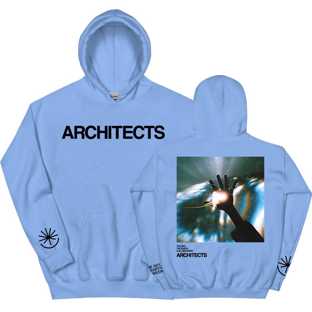 THE SKY THE EARTH ALBUM PULLOVER Heavy Mental Architects Printing Hoodies Long Sleeve Fashion Autumn Sweatshirts Men Women Tops