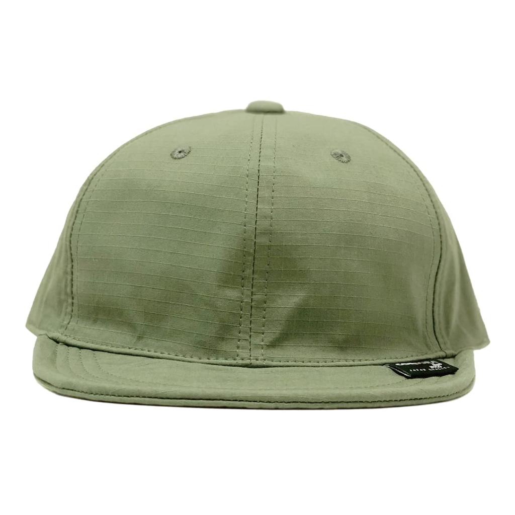 Basic Enchi Cordura NYCO Short Cap Made In Japan Fabric Stretch Lipstop Short Brim Unisex Free Size Green