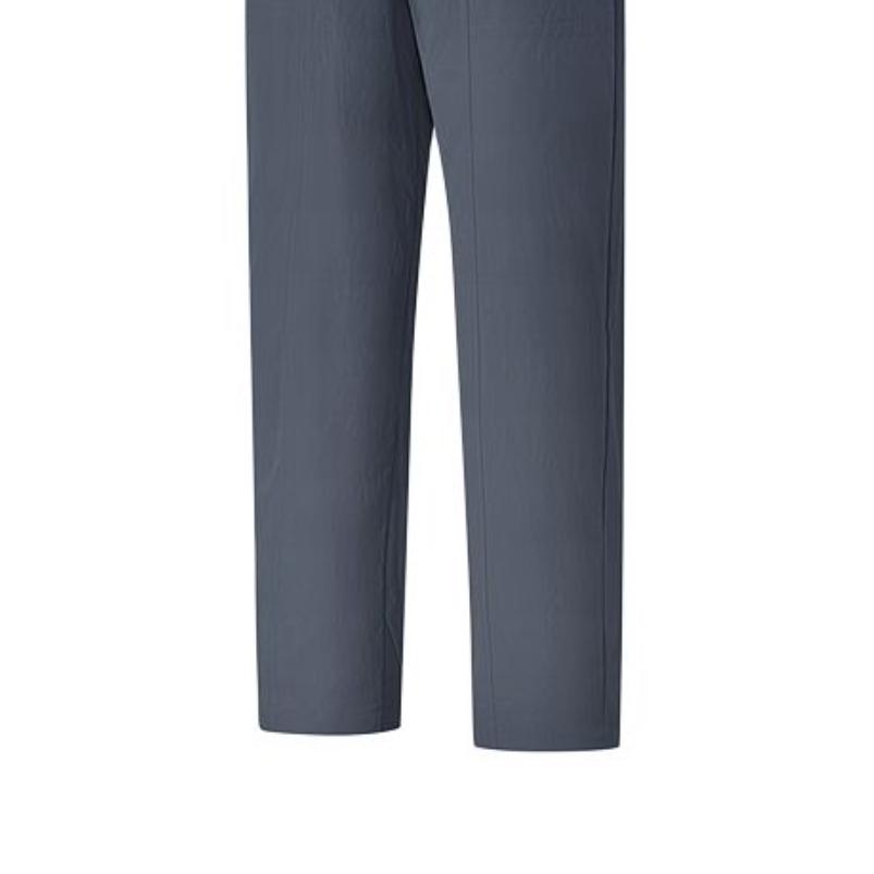 Skechers Quick-Dry Loose Fit Drawstring Straight Leg Casual Pants Women Bottoms Odyssey-Gray P225W291-026R
