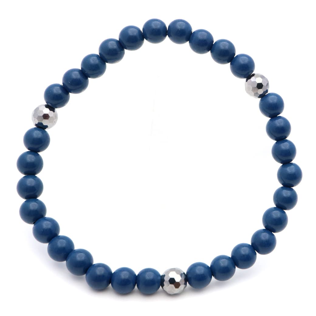 

Hokutolite Bracelet Terahertz Accessories Blue Blue Natural Stone Power Stone [GOLD STONE]