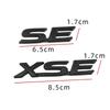 3D Metal SE XSE Logo Rear Trunk Emblem Badge Decals Sticker For Toyota Camry Sienna Highlander Corolla Car Styling Accessories