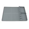 Silicone Spatula Mat Heat Resistant Anti Slip Versatile Side Shelf Griddle Tool Mat for Outdoor Kitchen Countertop