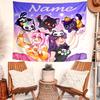 Personalized Aphmau Background Tapestry,Custom Name Birthday Party,Multifunctional Wall Decoration for Home Decor,Various Occasions