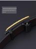 Men's Trendy Casual Leather Belt with Automatic Buckle