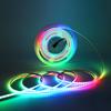 WS2811 RGB COB LED Strip Light, DC5V, 1m, 3mm Width, Ultra-thin, Programmable