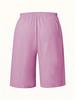 European & American Women's Mid-Length Solid Color Casual Fashion Pants