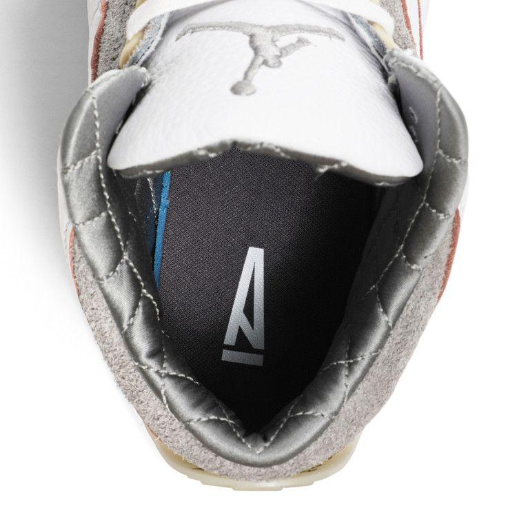 Damskie Trampki Jordan 3 Retro SP A Ma Maniére (Kobiety) Biały/Średni Szary-Fioletowy Ruda-Biały