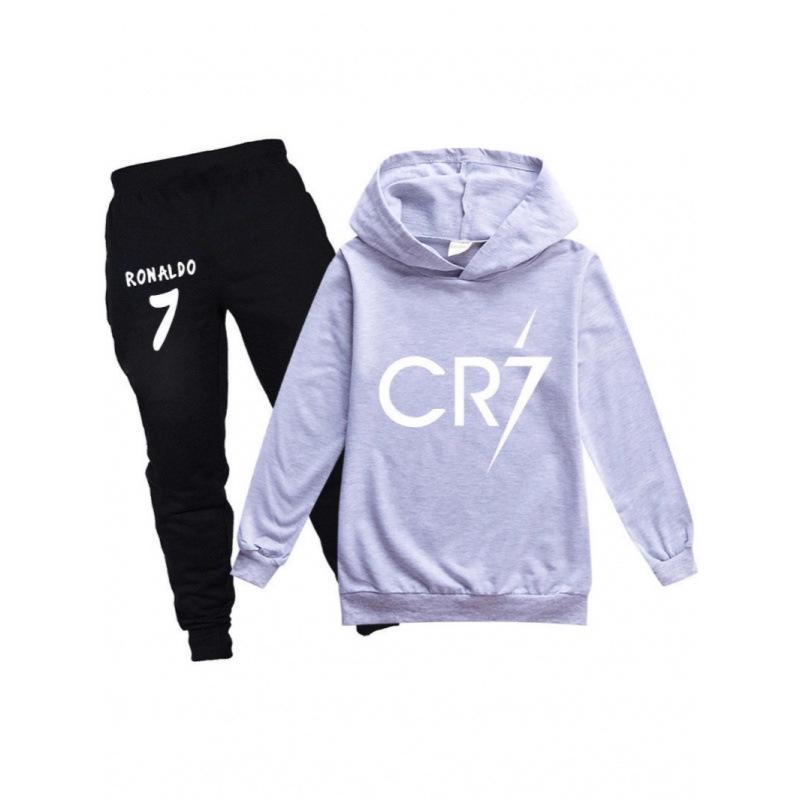 Winter Hoodie Trainingspak Set voor Kinderen met Fluweel gevoerd (Maten 100-160)