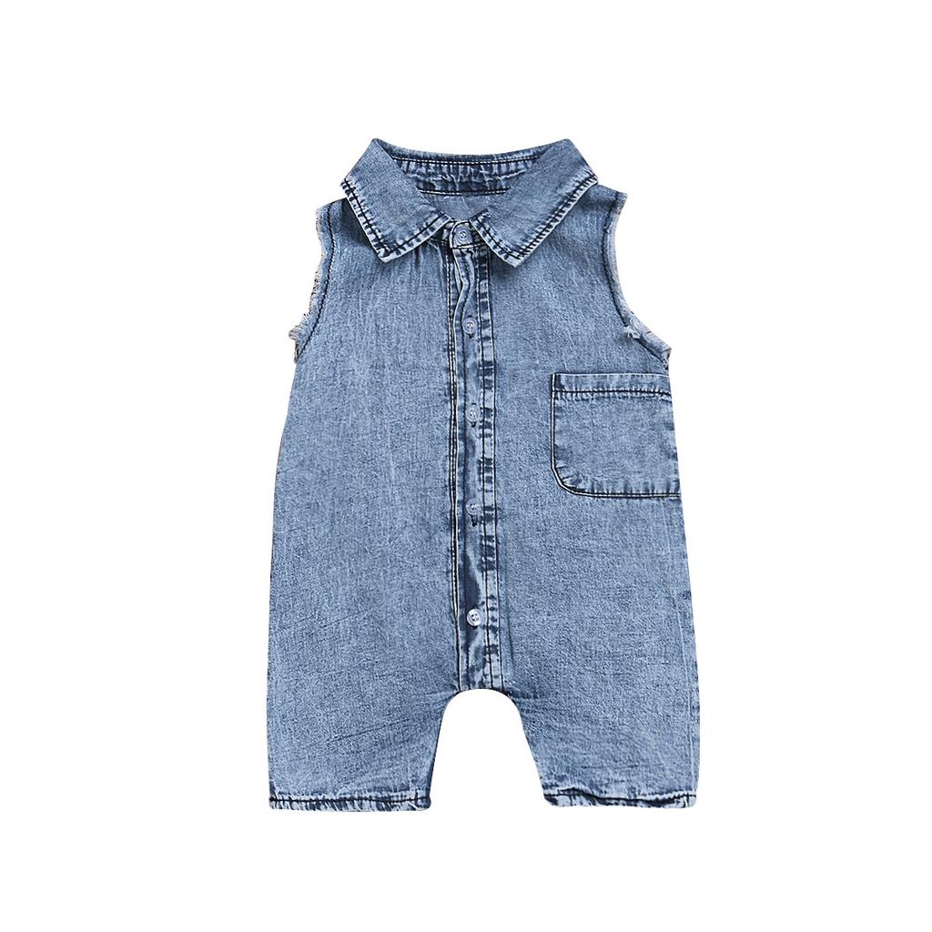 jeans jumpsuit for baby boy