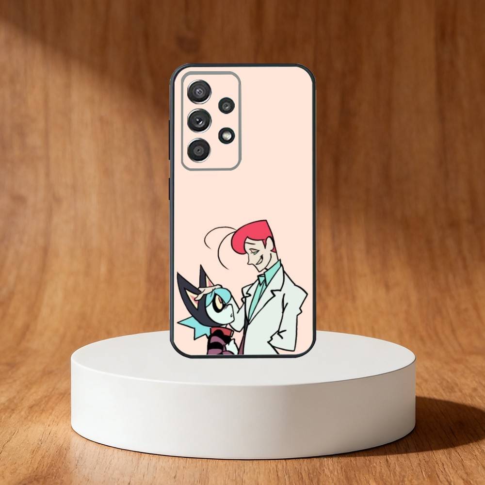 Anime P-Psychocuties Phone Case For Samsung S25,S24,S21,S22,S23,S30,Ultra,S20,Plus,Fe,Note,10,9,5G Black Cover
